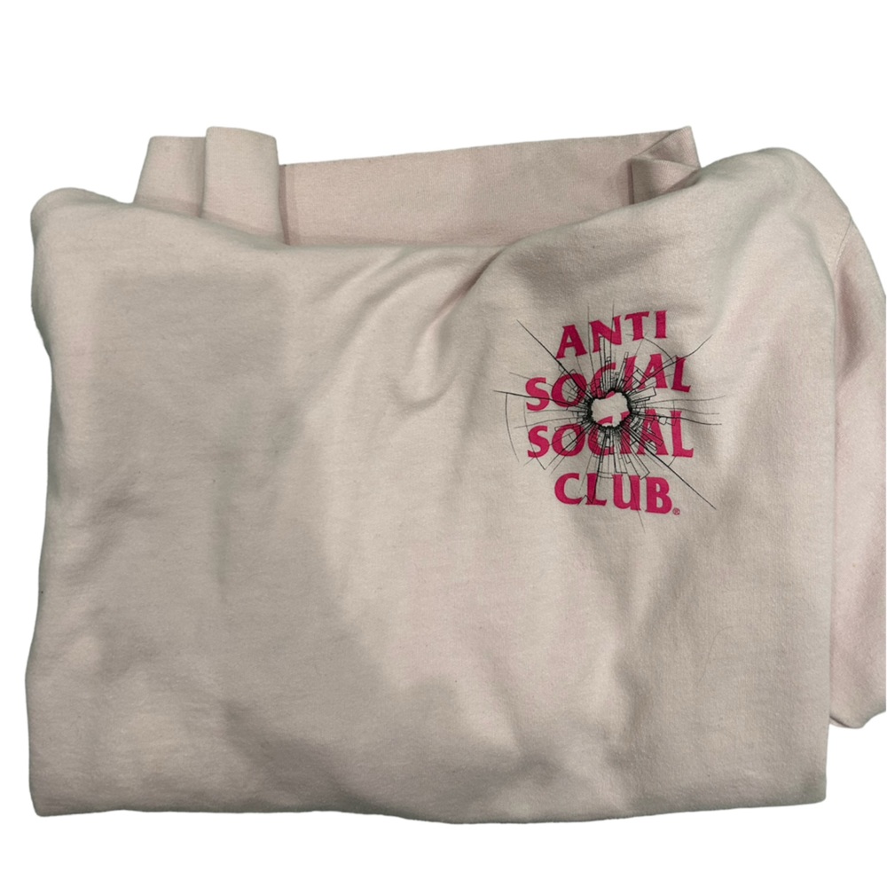 Anti Social Social Club Hoodie Pink